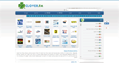 Desktop Screenshot of il.clover.fm