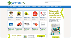 Desktop Screenshot of gr.clover.fm