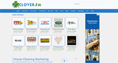 Desktop Screenshot of id.clover.fm