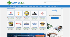 Desktop Screenshot of cz.clover.fm